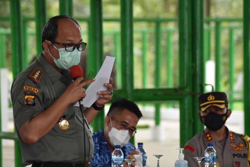 Sambutan Kepala Balai TNWK Amri, S.H., M.Hum. (Foto: PILI)